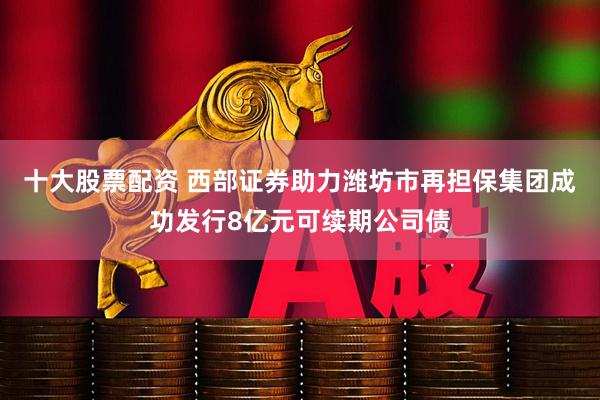 十大股票配资 西部证券助力潍坊市再担保集团成功发行8亿元可续期公司债